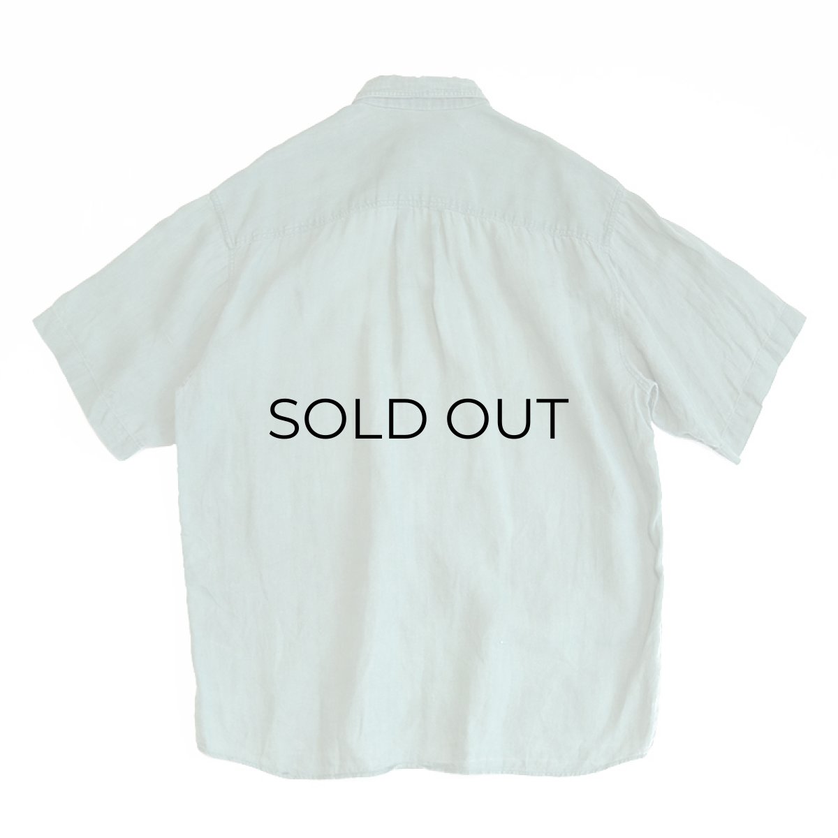 画像2: 〜90's ABRAMS LINEN S/S B/D SHIRT (2)