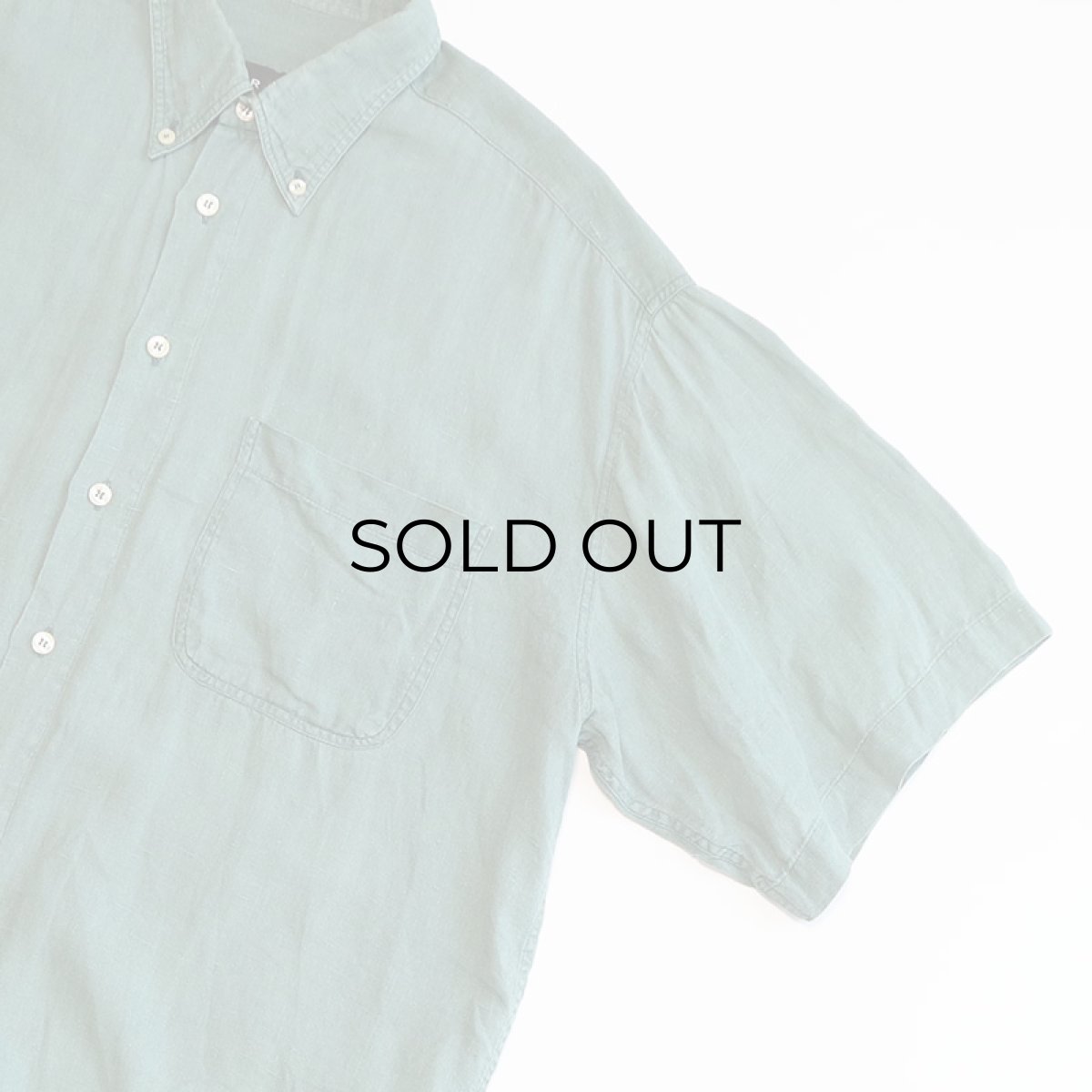 画像3: 〜90's ABRAMS LINEN S/S B/D SHIRT (3)