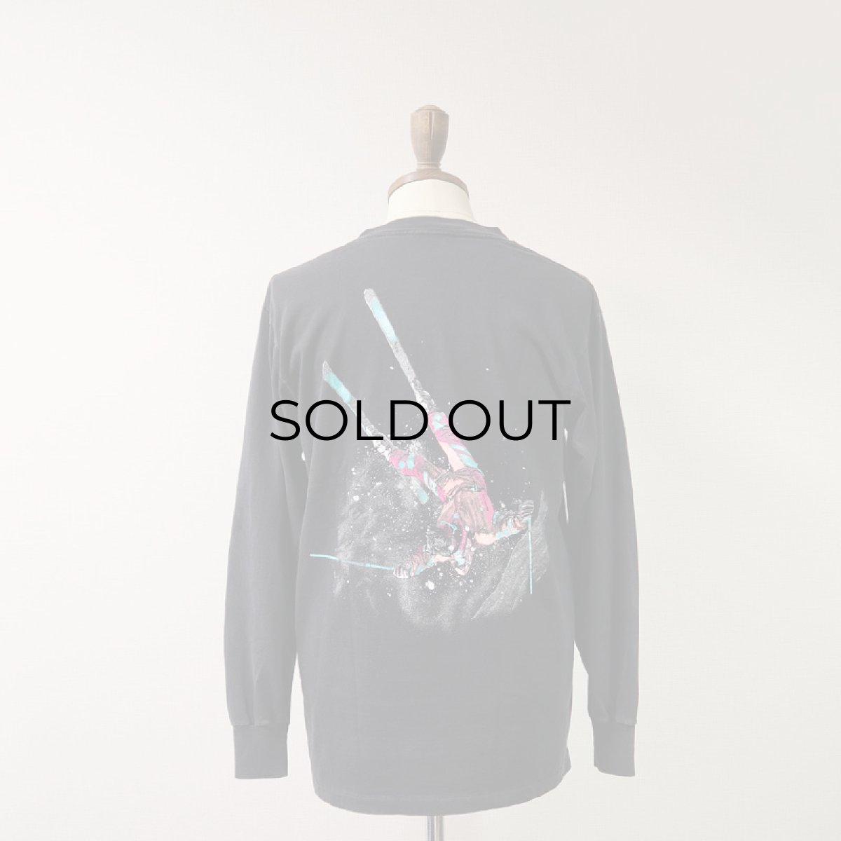 画像10: 〜90's ONEITA COTTON W-PRINT L/S TEE "BRECKENRIDGE" (10)