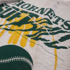 画像5: Hanes COTTON PRINT L/S TEE "HORNETS SOFT BALL" (5)