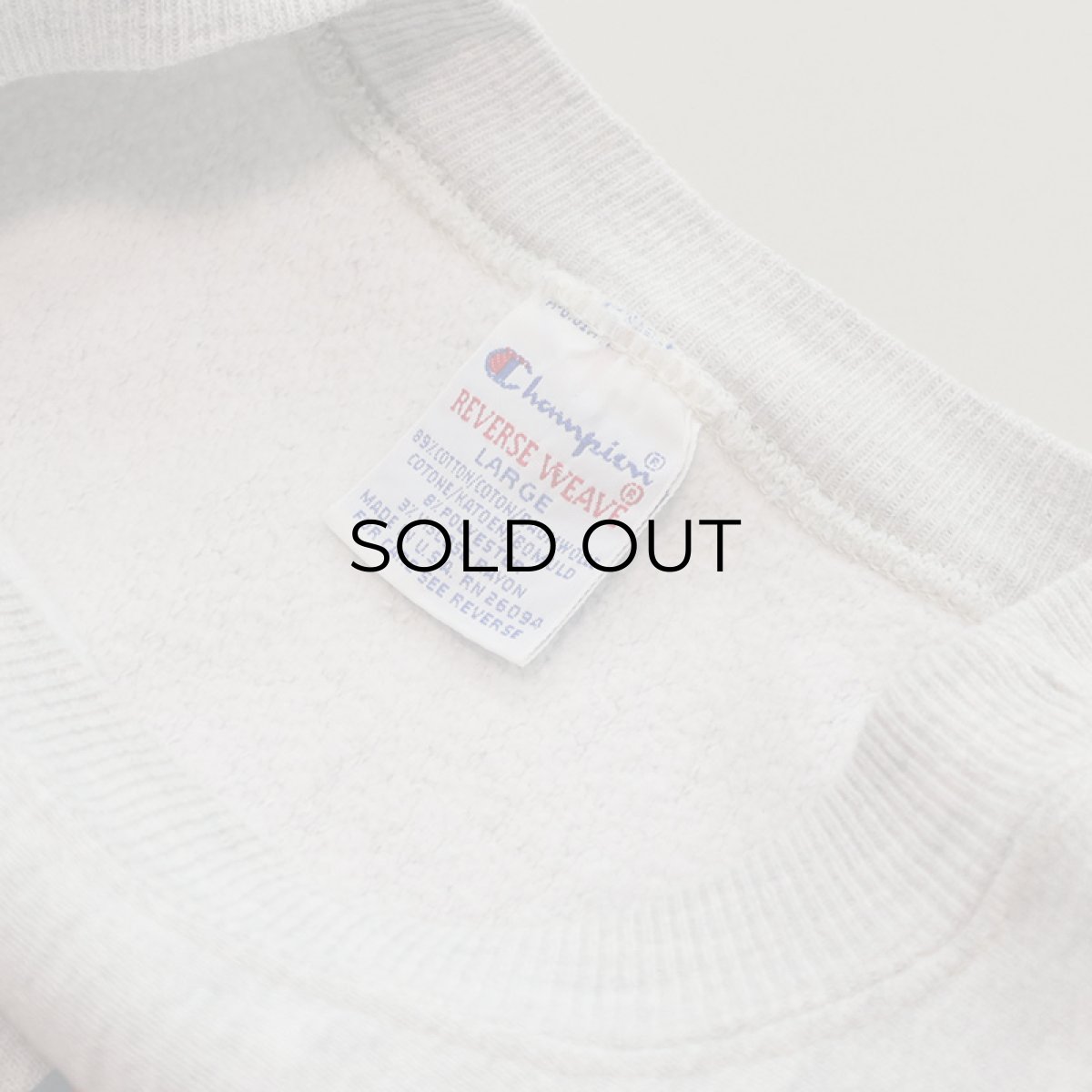 画像5: 90's Champion REVERSE WEAVE PRINT CREW NECK SWEAT "FLORIDA" (5)