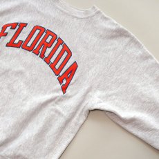 画像3: 90's Champion REVERSE WEAVE PRINT CREW NECK SWEAT "FLORIDA" (3)