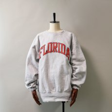 画像11: 90's Champion REVERSE WEAVE PRINT CREW NECK SWEAT "FLORIDA" (11)