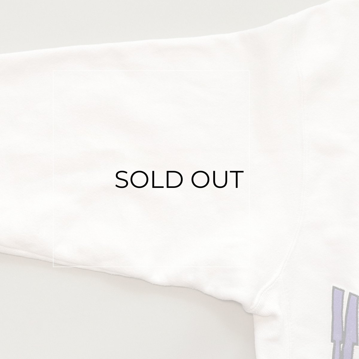 画像10: 80's-90's Hanes REVERSE WEAVE style PRINT CREW NECK SWEAT "KANSAS STATE" (10)