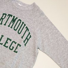 画像3: 〜80's UNKNOWN BRAND PRINT CREW NECK SWEAT "DARTMOUTH COLLEGE" (3)