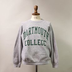 画像12: 〜80's UNKNOWN BRAND PRINT CREW NECK SWEAT "DARTMOUTH COLLEGE" (12)