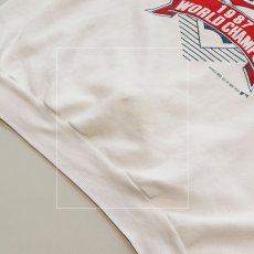 画像7: 80's TRENCH PRINT CREW NECK SWEAT "MINNESOTA Twins 1987 WORLD CHAMPS" (7)