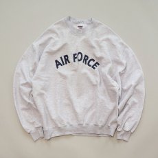 画像1: JERZEES PRINT CREW NECK SWEAT "AIR FORCE" (1)