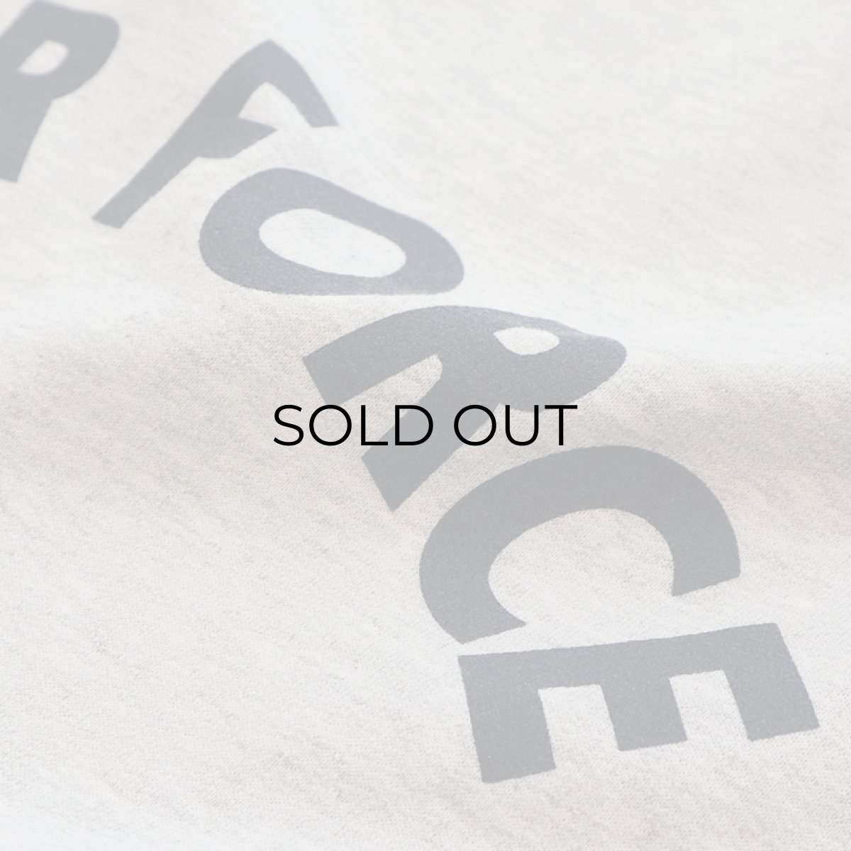 画像6: JERZEES PRINT CREW NECK SWEAT "AIR FORCE" (6)