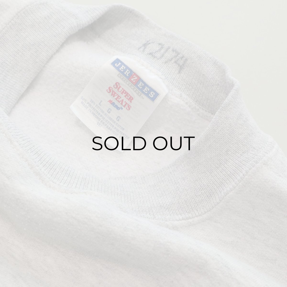 画像5: JERZEES PRINT CREW NECK SWEAT "AIR FORCE" (5)