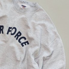 画像3: JERZEES PRINT CREW NECK SWEAT "AIR FORCE" (3)