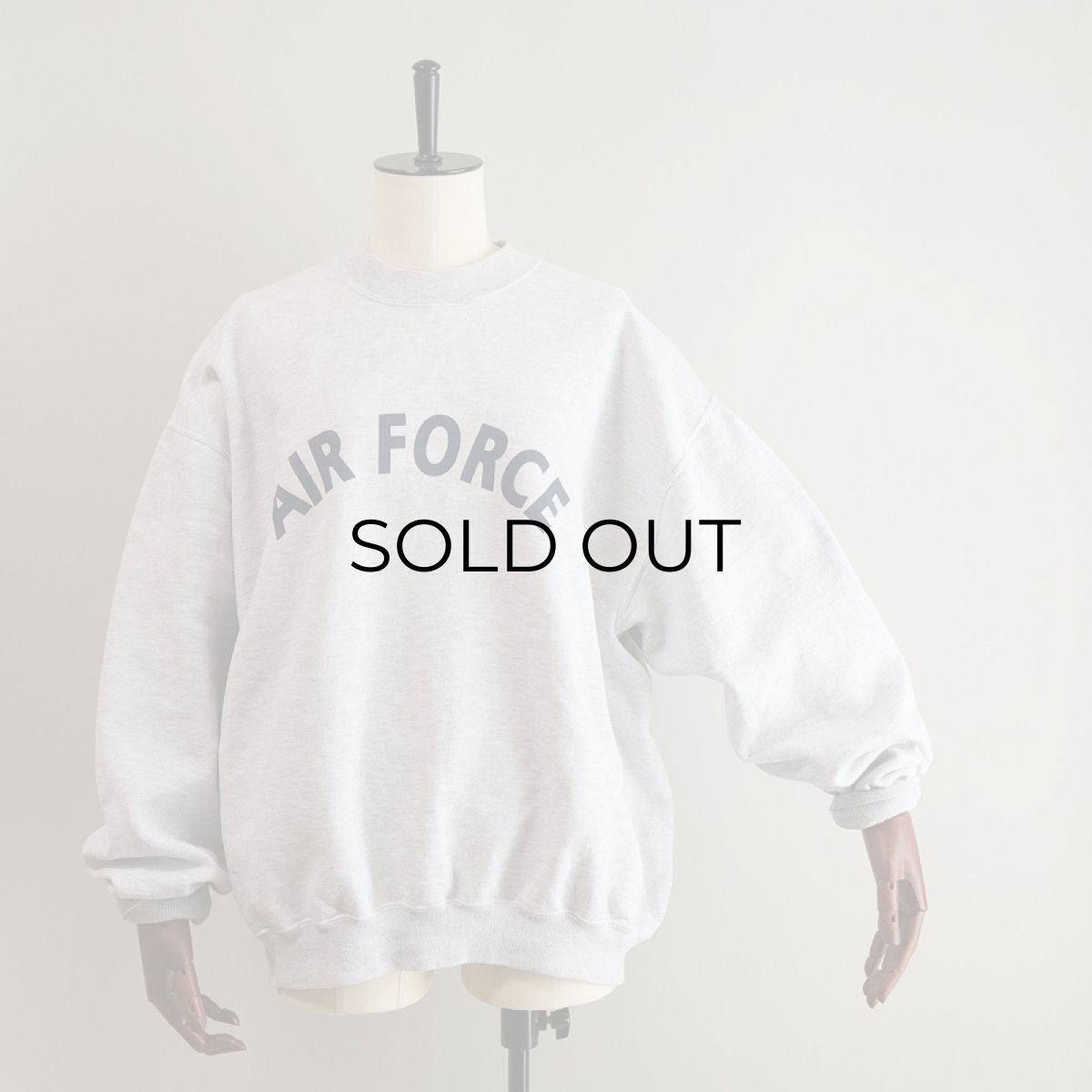 画像10: JERZEES PRINT CREW NECK SWEAT "AIR FORCE" (10)