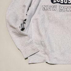 画像4: The Cotton Exchange REVERSE WEAVE style PRINT SWEAT PULLOVER PARKA "UNIVERSITY NEW MEXICO" (4)