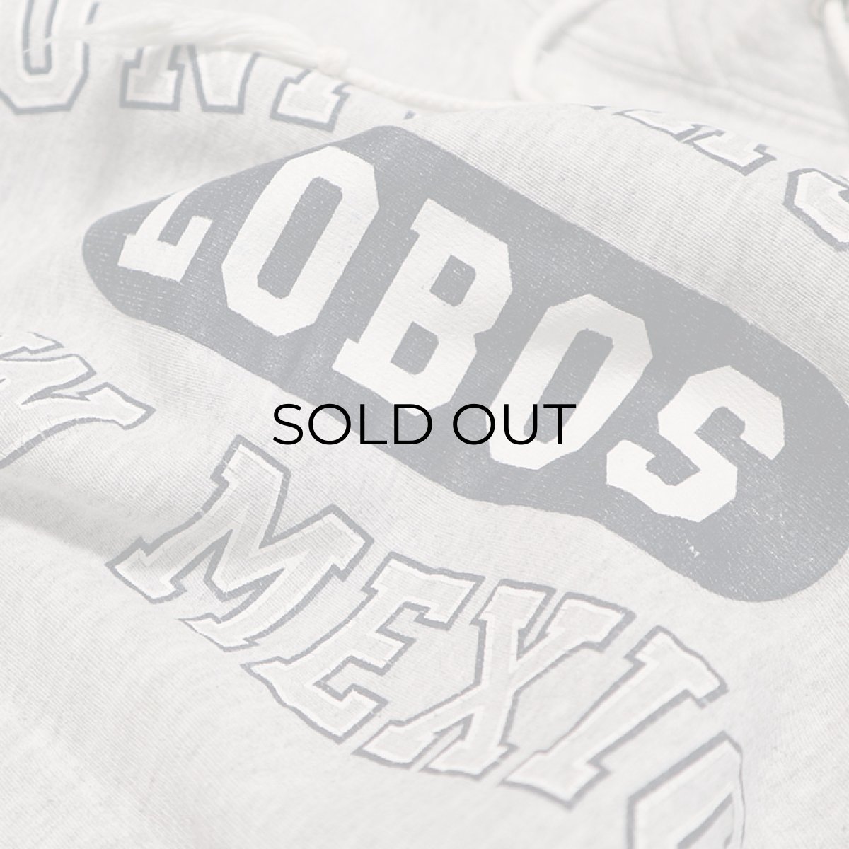 画像5: The Cotton Exchange REVERSE WEAVE style PRINT SWEAT PULLOVER PARKA "UNIVERSITY NEW MEXICO" (5)