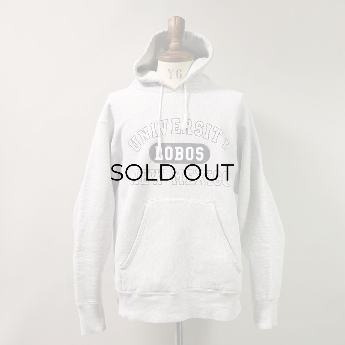 画像13: The Cotton Exchange REVERSE WEAVE style PRINT SWEAT PULLOVER PARKA "UNIVERSITY NEW MEXICO" (13)