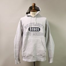 画像13: The Cotton Exchange REVERSE WEAVE style PRINT SWEAT PULLOVER PARKA "UNIVERSITY NEW MEXICO" (13)