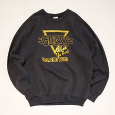 画像1: 80's-90's FRUIT OF THE LOOM PRINT CREW NECK SWEAT "GUESS" (1)