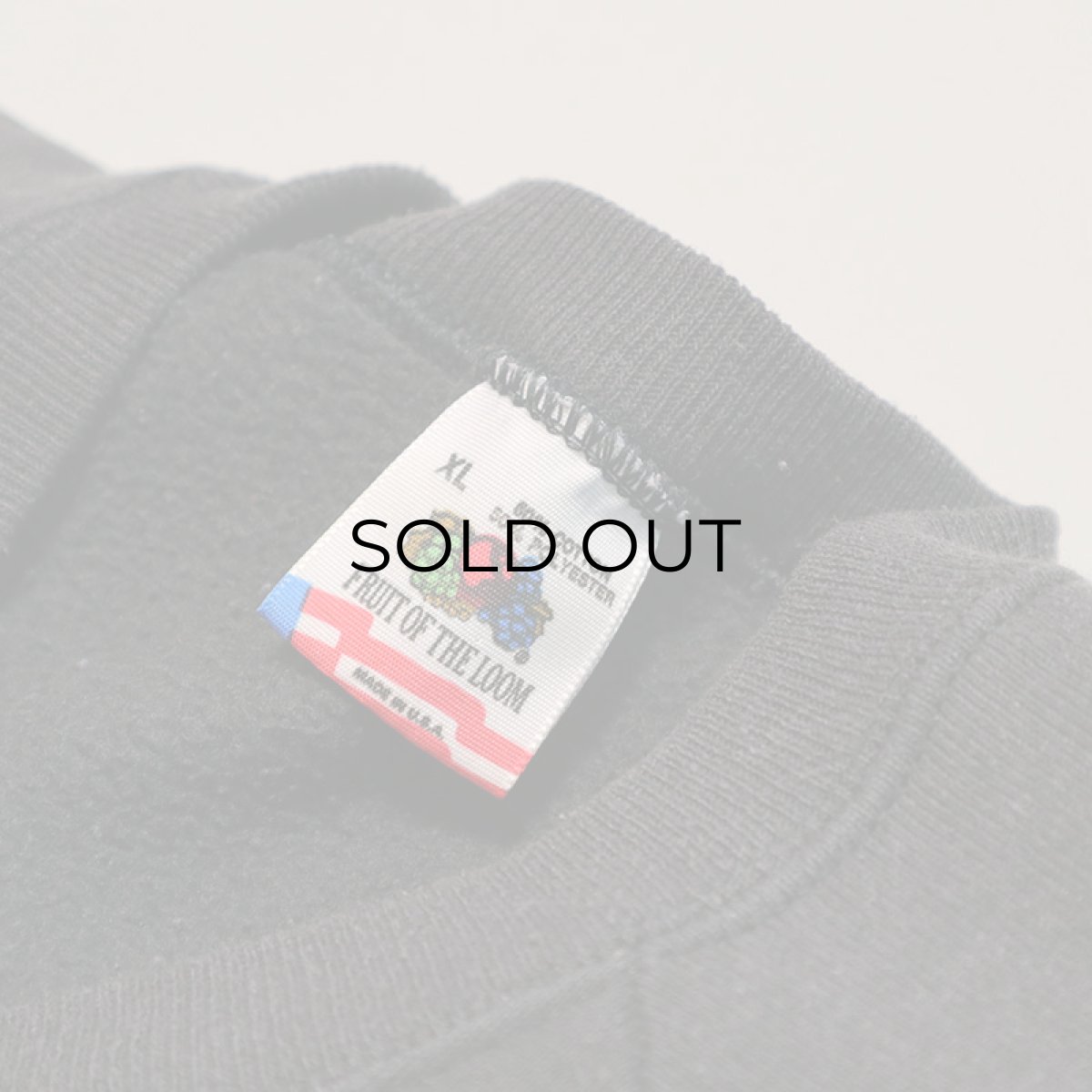 画像6: 80's-90's FRUIT OF THE LOOM PRINT CREW NECK SWEAT "GUESS" (6)