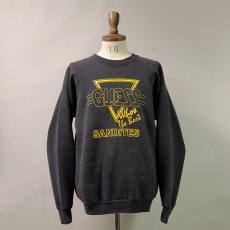 画像7: 80's-90's FRUIT OF THE LOOM PRINT CREW NECK SWEAT "GUESS" (7)