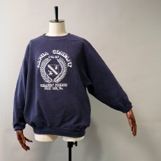 画像8: 80's sportswear PRINT CREW NECK SWEAT "ALPHA COMPANY 4th BN" (8)