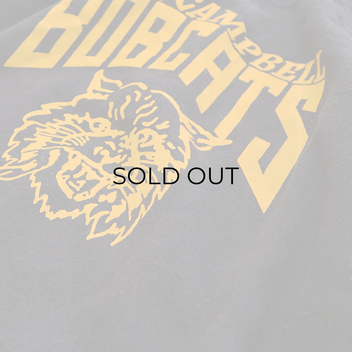 画像6: 80's Pannill PRINT CREW NECK SWEAT "BOBCATS" (6)