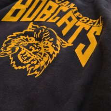 画像6: 80's Pannill PRINT CREW NECK SWEAT "BOBCATS" (6)