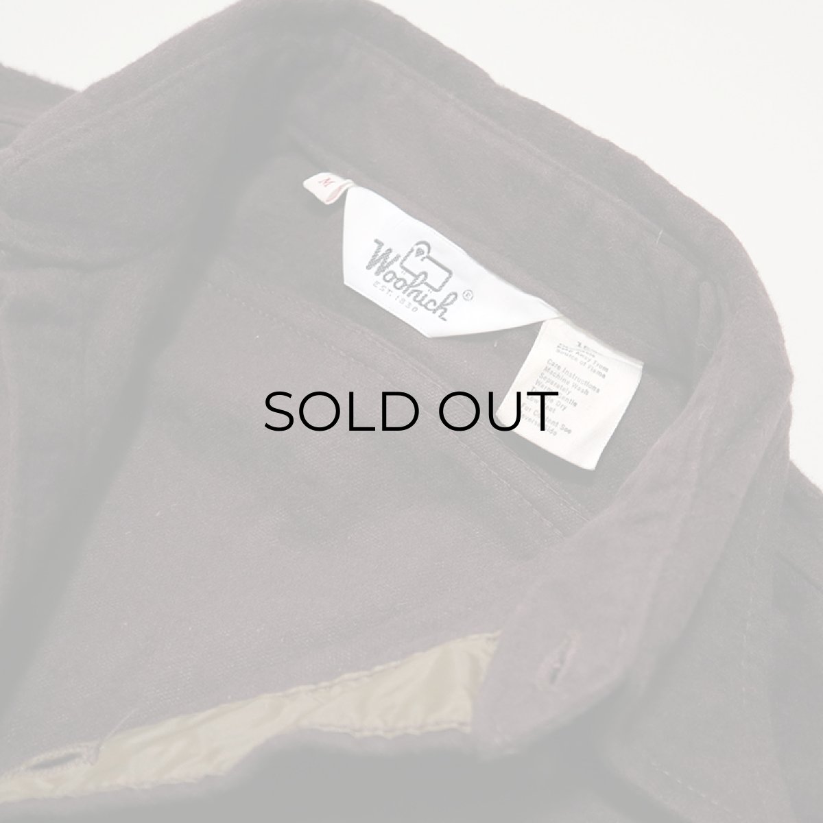 画像6: 〜80's Woolrich COTTON CHAMOIS CLOTH SHIRT "MINT CONDITION" (6)