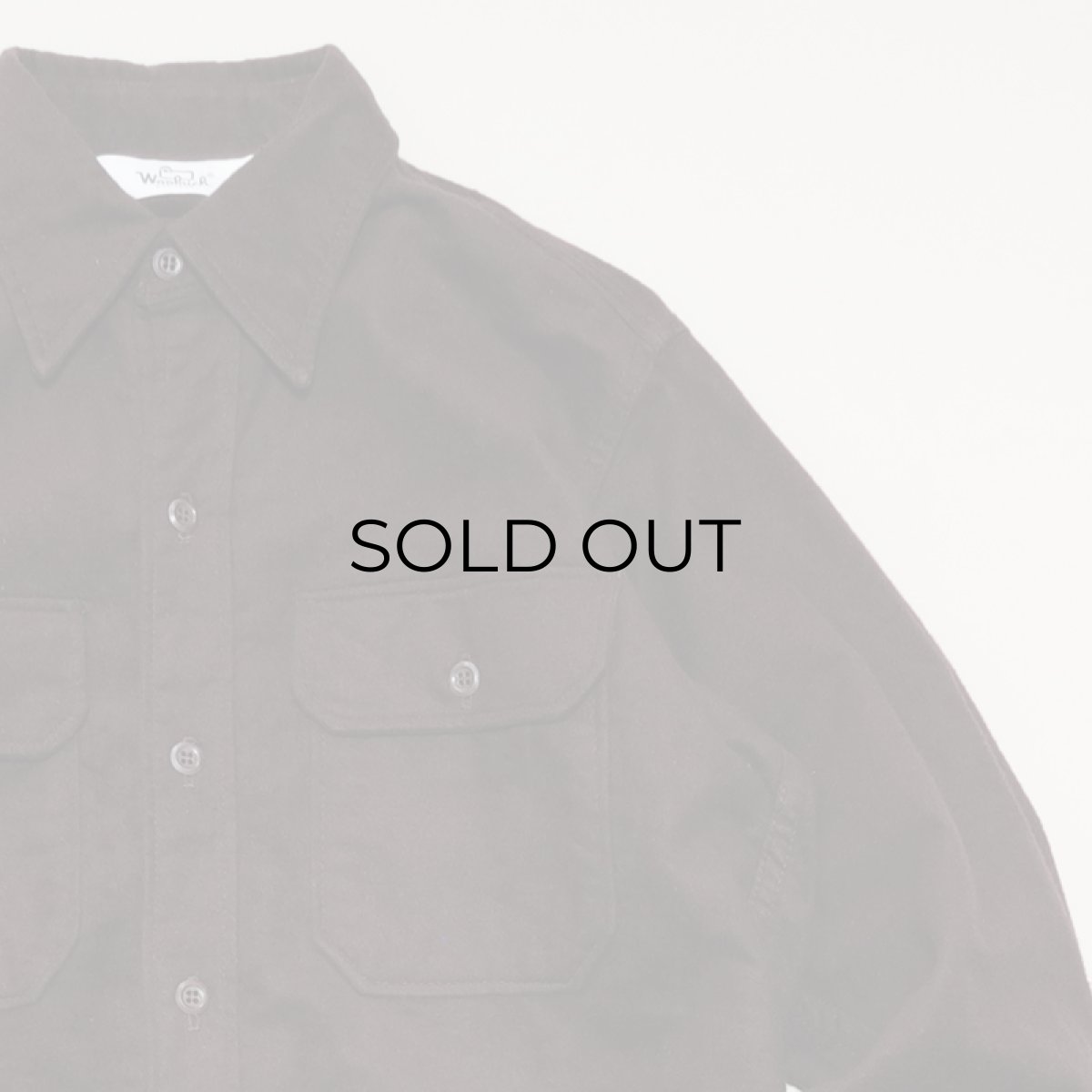 画像4: 〜80's Woolrich COTTON CHAMOIS CLOTH SHIRT "MINT CONDITION" (4)