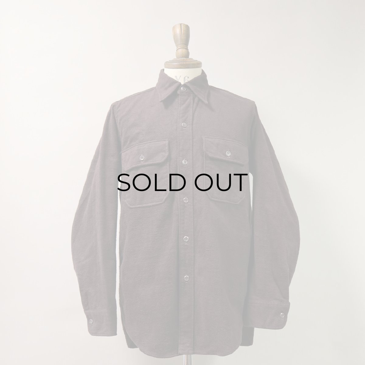 画像1: 〜80's Woolrich COTTON CHAMOIS CLOTH SHIRT "MINT CONDITION" (1)