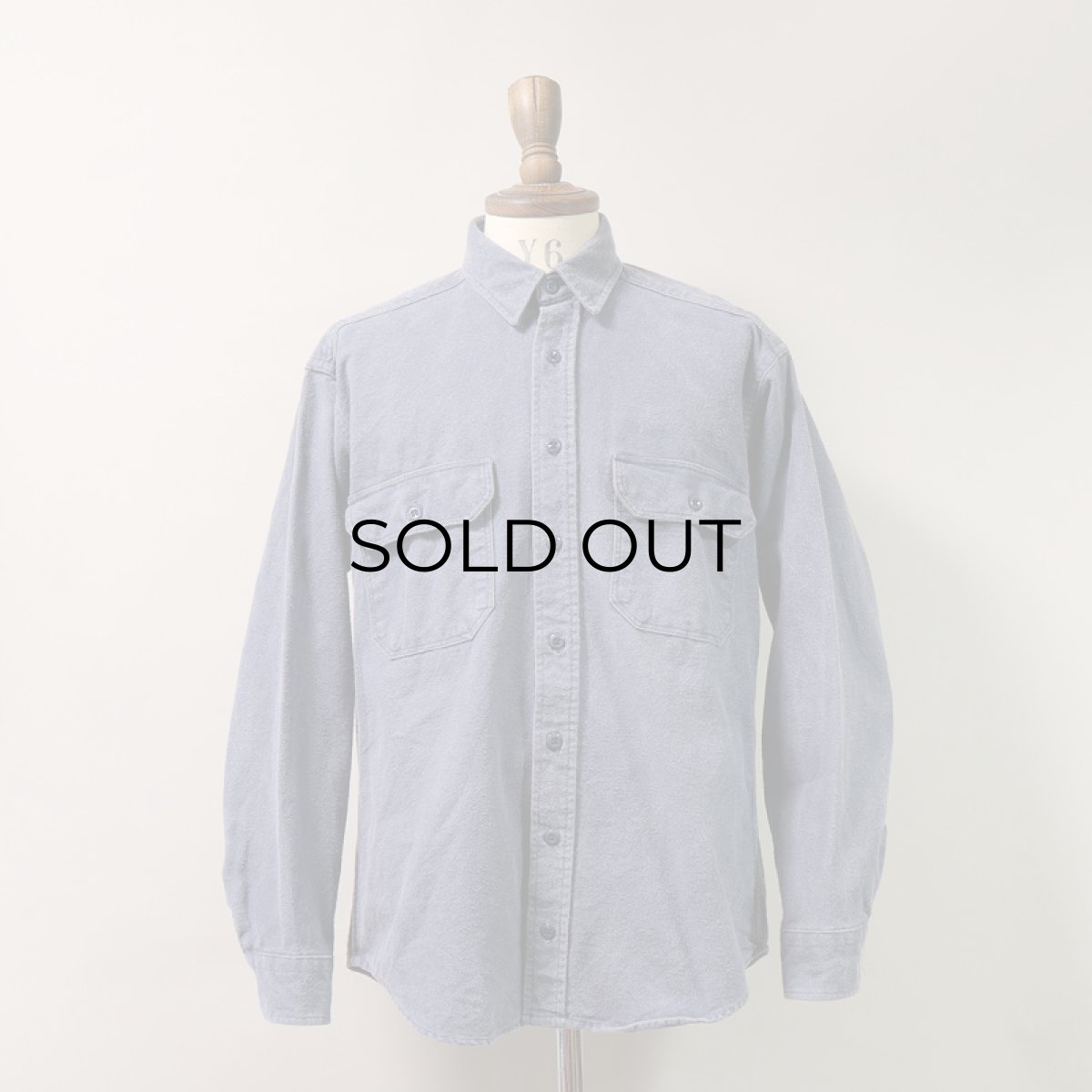 画像8: Woolrich COTTON CHAMOIS CLOTH SHIRT "MADE IN USA" (8)