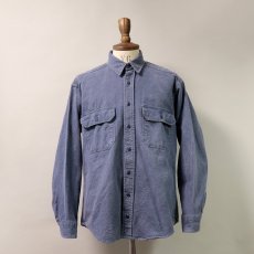 画像8: Woolrich COTTON CHAMOIS CLOTH SHIRT "MADE IN USA" (8)