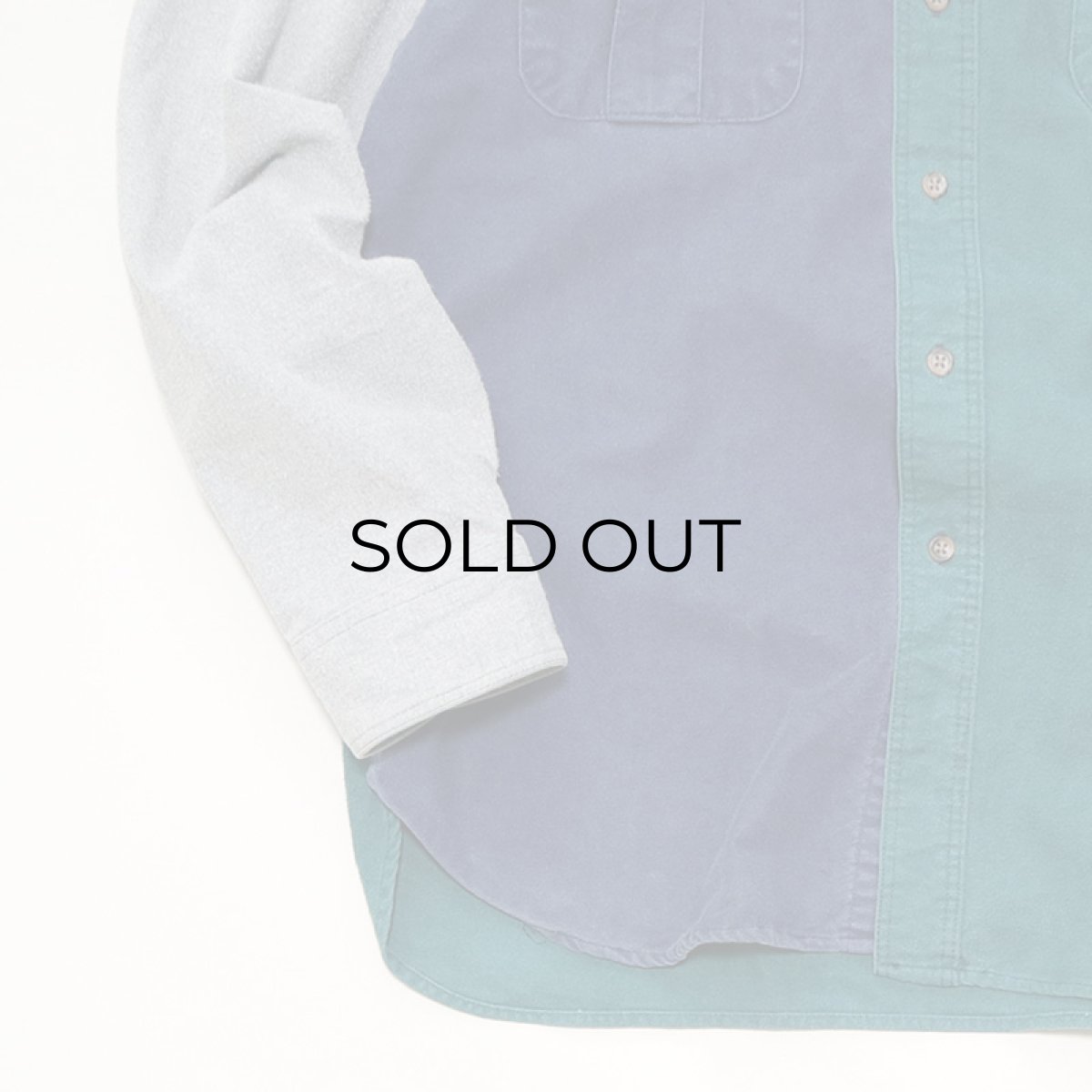 画像7: 〜90's Eddie Bauer COTTON CHAMOIS CLOTH CRAZY PATTERN SHIRT (7)