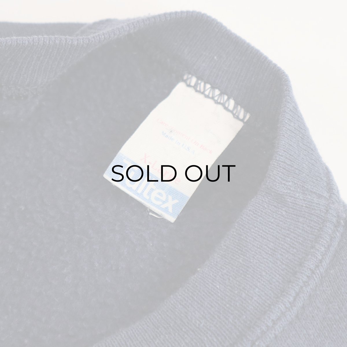 画像8: 80's Tultex PRINT CREW NECK SWEAT "MAINE" (8)