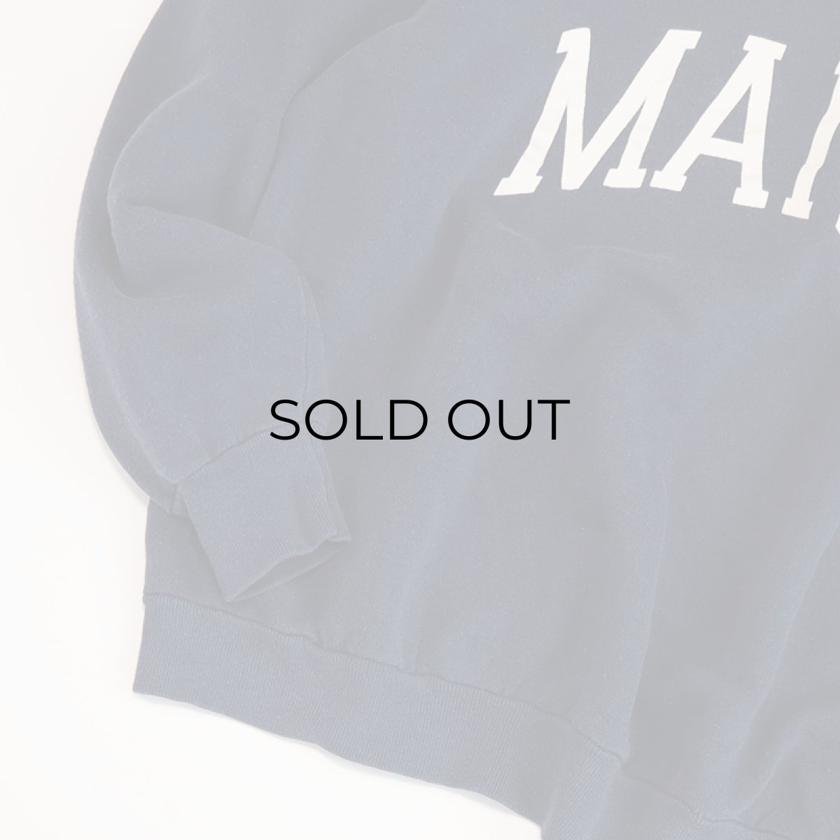 画像7: 80's Tultex PRINT CREW NECK SWEAT "MAINE" (7)