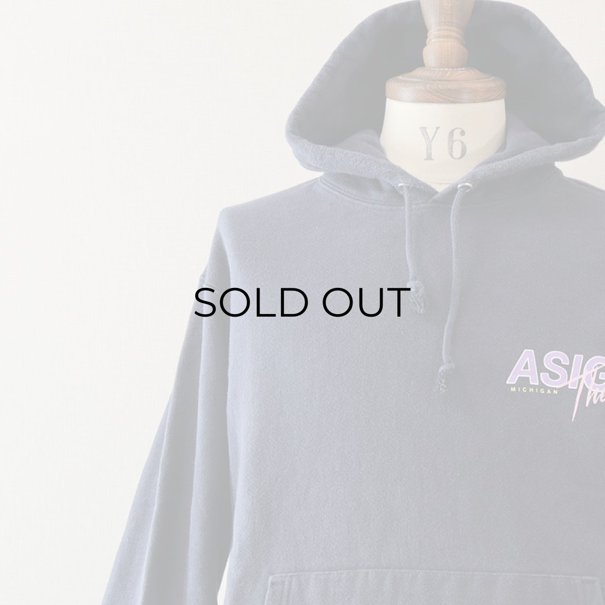 画像5: Champion REVERSE WEAVE PRINT SWEAT PULLOVER PARKA "ASIG Theta MICHIGAN" (5)