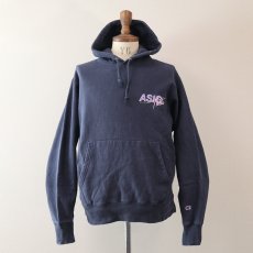 画像1: Champion REVERSE WEAVE PRINT SWEAT PULLOVER PARKA "ASIG Theta MICHIGAN" (1)