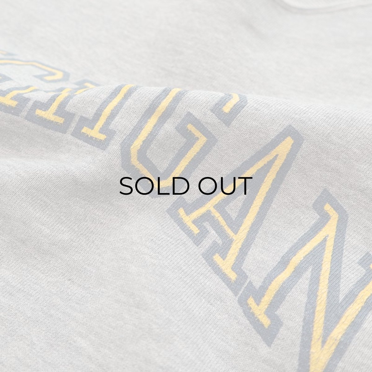 画像9: 70's UNKNOWN BRAND PRINT CREW NECK SWEAT "MICHIGAN" (9)