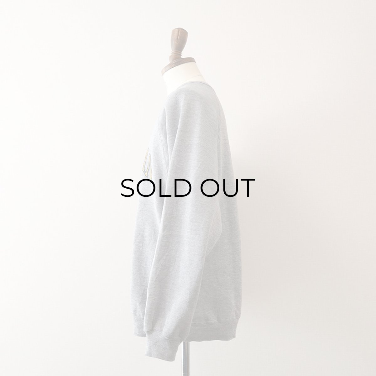 画像2: 70's UNKNOWN BRAND PRINT CREW NECK SWEAT "MICHIGAN" (2)