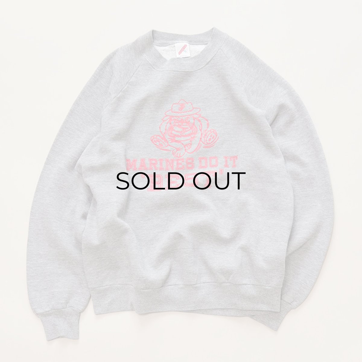 画像5: 80's JERZEES PRINT CREW NECK SWEAT "MARINES DO IT 'BEST'" (5)