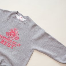 画像8: 80's JERZEES PRINT CREW NECK SWEAT "MARINES DO IT 'BEST'" (8)