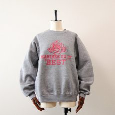 画像4: 80's JERZEES PRINT CREW NECK SWEAT "MARINES DO IT 'BEST'" (4)