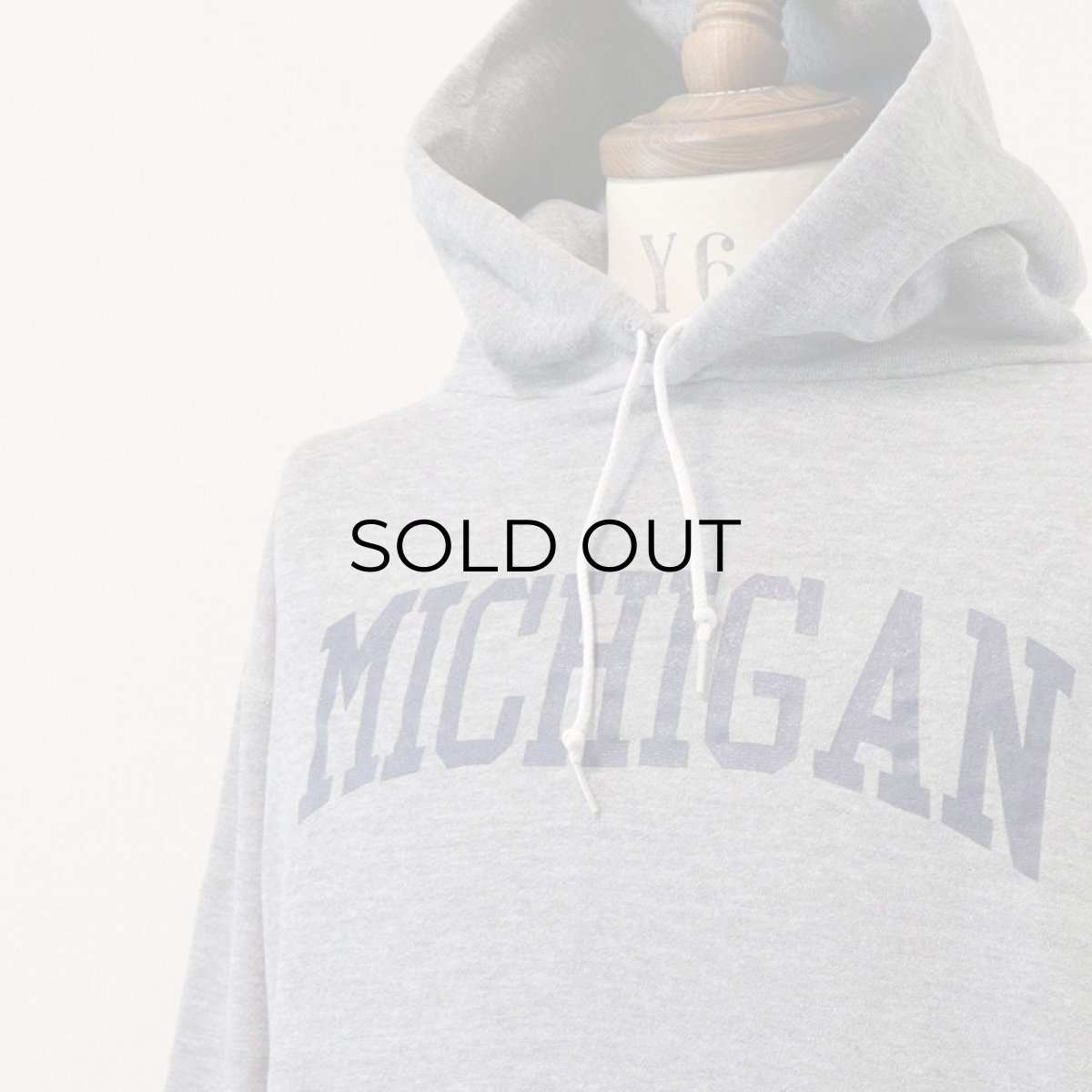画像4: 70's RUSSELL PRINT SWEAT PULLOVER PARKA "MICHIGAN" (4)