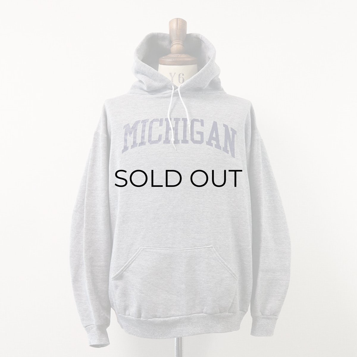画像1: 70's RUSSELL PRINT SWEAT PULLOVER PARKA "MICHIGAN" (1)