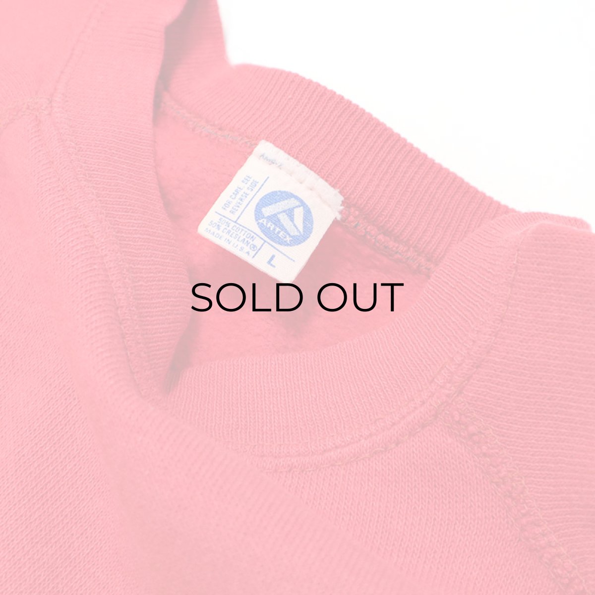 画像10: 〜80's ALTEX FLOCKY PRINT CREW NECK SWEAT "IOWA STATE" (10)