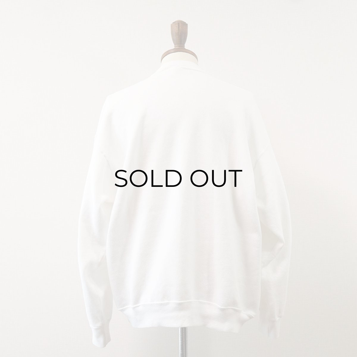 画像3: 〜90's WOLF PRINT CREW NECK SWEAT "GUS MACKER" (3)