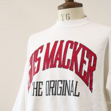 画像5: 〜90's WOLF PRINT CREW NECK SWEAT "GUS MACKER" (5)