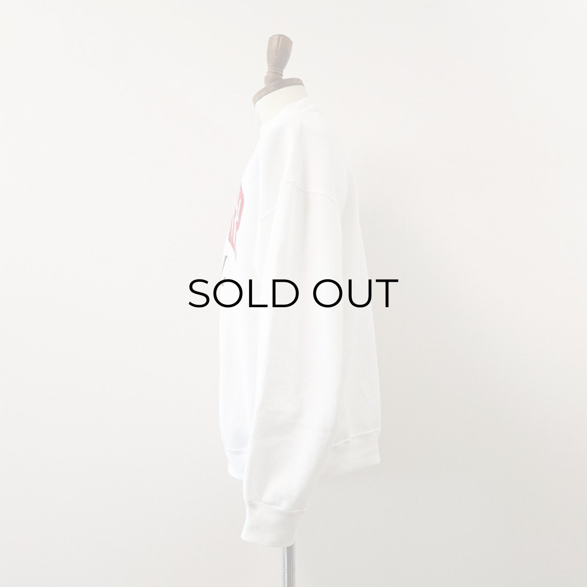 画像2: 〜90's WOLF PRINT CREW NECK SWEAT "GUS MACKER" (2)