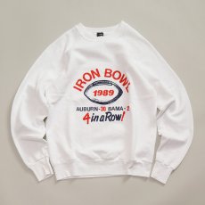 画像4: 80's SCREEN STARS PRINT CREW NECK SWEAT "IRON BOWL 1989" (4)