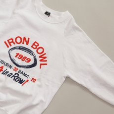 画像6: 80's SCREEN STARS PRINT CREW NECK SWEAT "IRON BOWL 1989" (6)