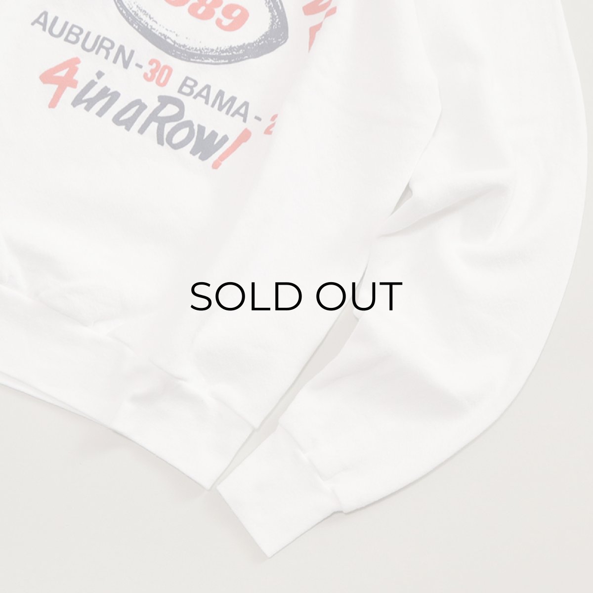 画像7: 80's SCREEN STARS PRINT CREW NECK SWEAT "IRON BOWL 1989" (7)